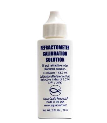 refractometer calibration solution aqua craft produts 53ms sds|Refractometer Caibration Solution .